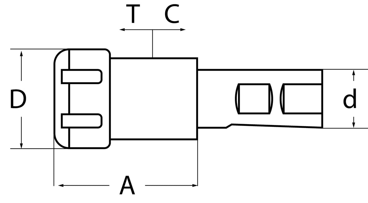 TECWERK Gewindeschneidfutter Synchron DIN 1835 B+E M3-M10, Weldonschaft, Kühlmittelzuführung