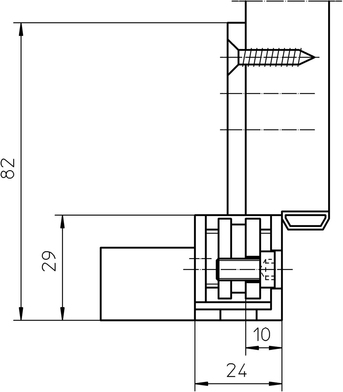 Simonswerk Abdeckwinkel VX 7560 KK matt vernickelt für VX 75..3D – 10 Stück