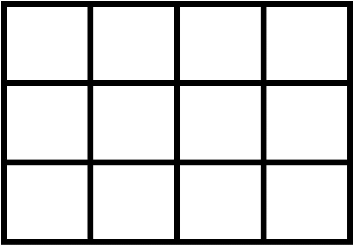 RAACO Sortimentskasten 175x143x32 mm mit 7 Fächern, transparent/dunkelblau