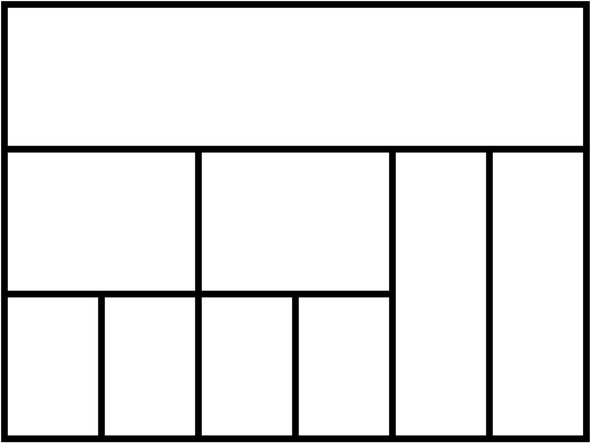 RAACO Sortimentskasten 175x143x32 mm mit 7 Fächern, transparent/dunkelblau