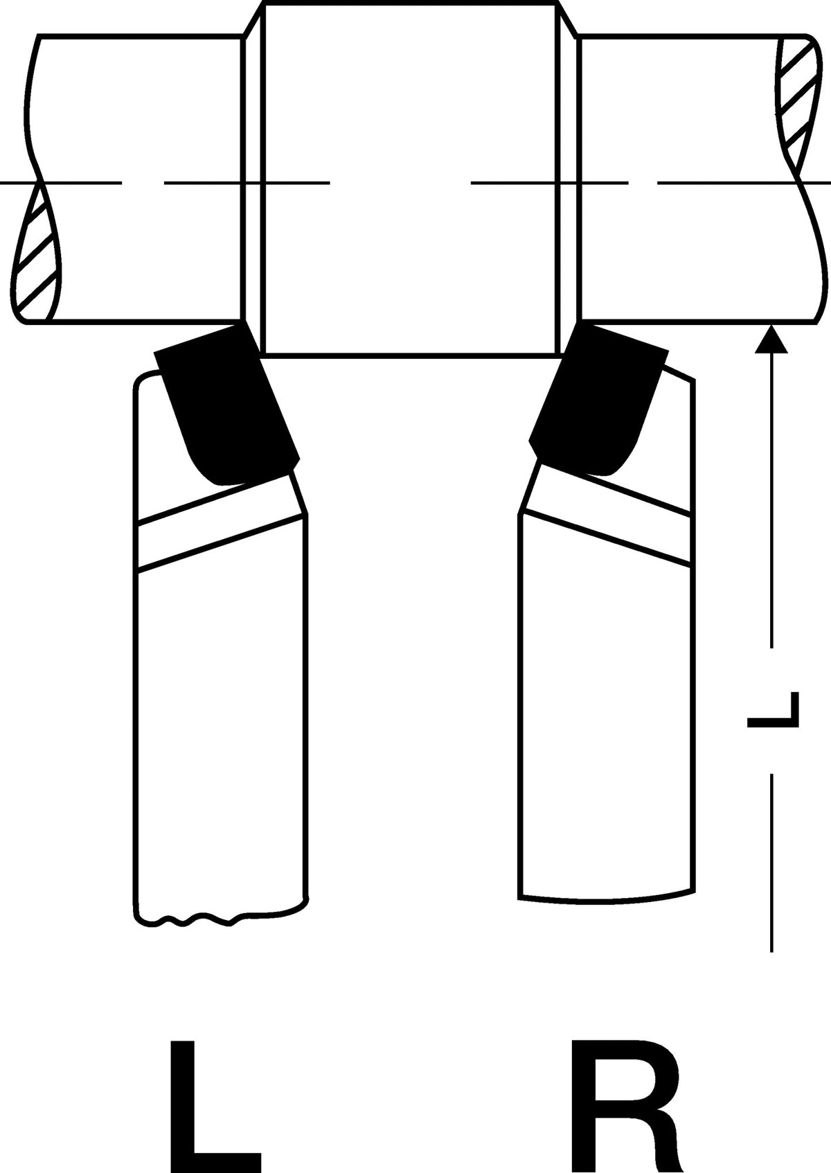 WILKE Drehmeißel DIN 4971 ISO1 10x10 mm Hartmetall P25/P30 rechts – 5 Stück