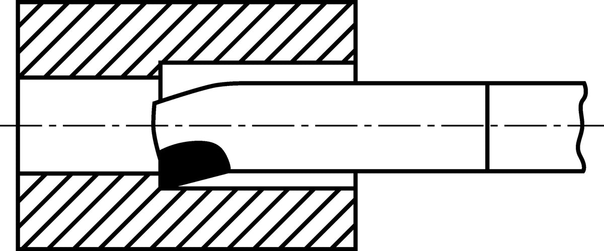 Innendrehmeißel DIN 4973 ISO8 8x8 mm Hartmetall P25/P30 rechts von WILKE – 5 Stück