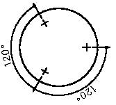 HEWI Dreifachhaken 477.90.050 – Drehbarer Mantelhaken, Polyamid, Stahlblau, Ø 50 mm