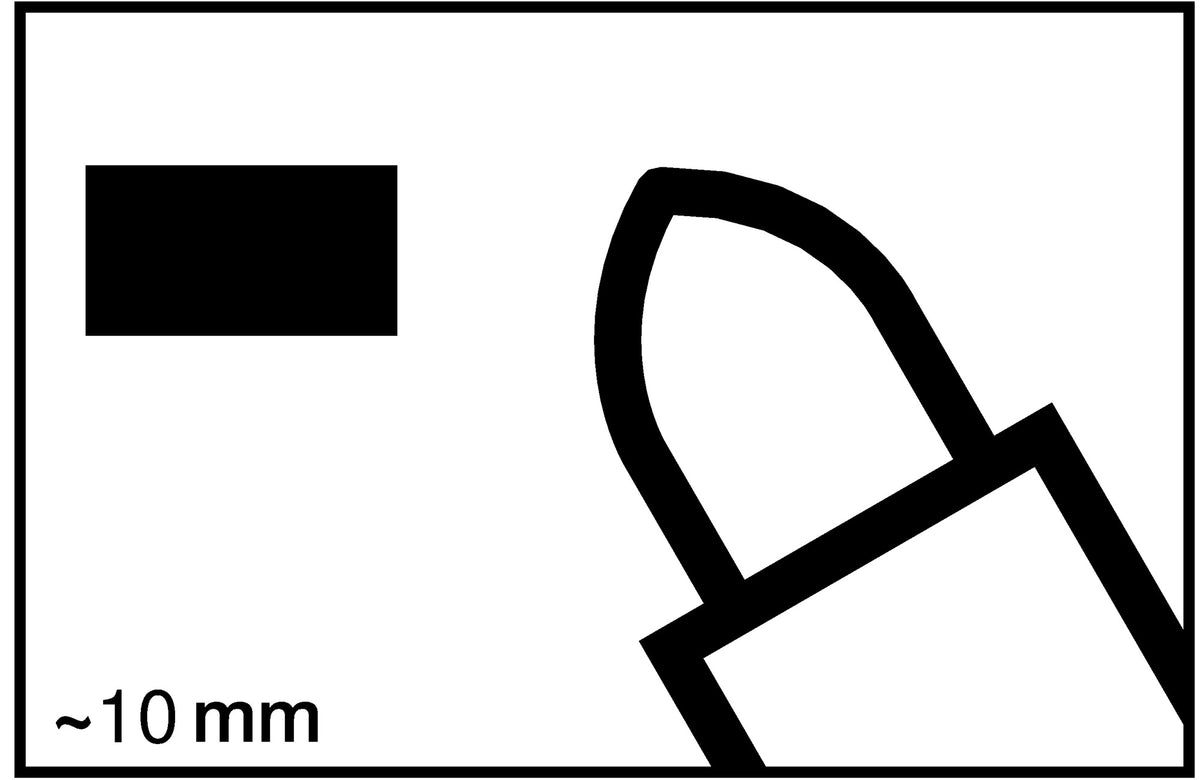 EDDING Industrie-Pastenmarker 950 gelb, 10 mm Rundspitze