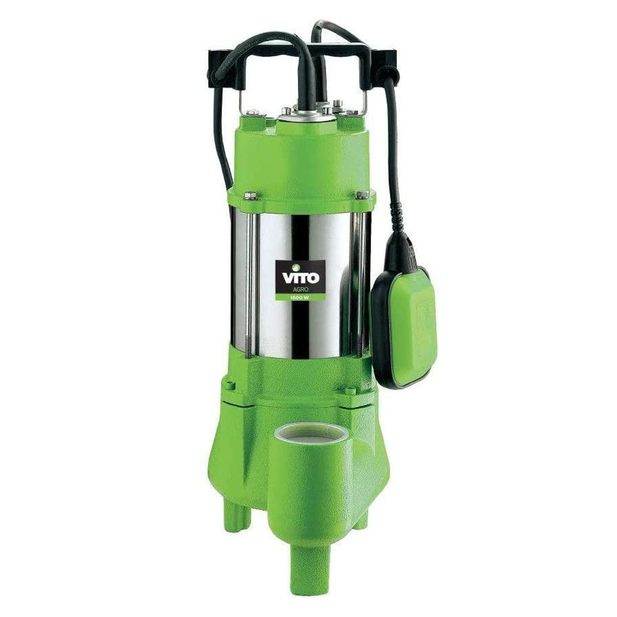 VITO Tauchpumpe 1500W - 36000 L/h Hochleistungs-Schmutzwasserpumpe, Abwasserpumpe maximale Förderhöhe von 13 m