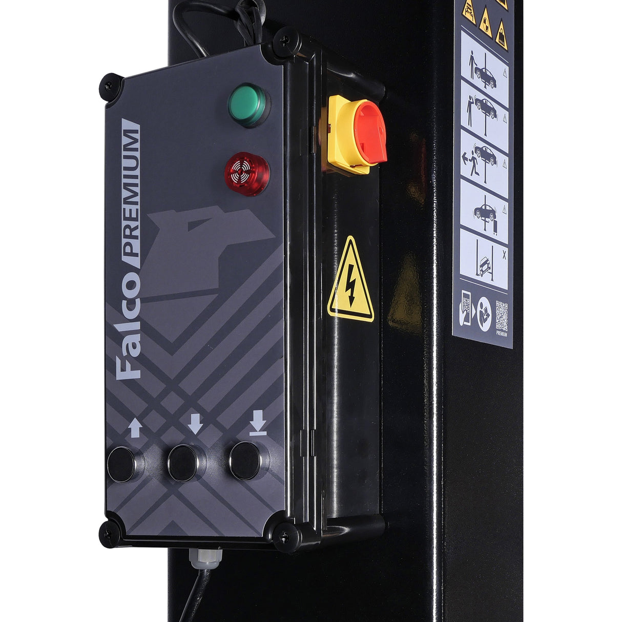 Falco Sollevatori Profi 2-Säulen Hebebühne Premium Black 4000kg 230V - VL35F230