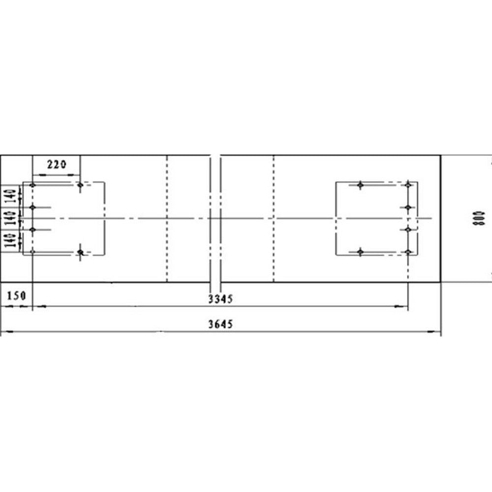 Falco Sollevatori Profi 2-Säulen Hebebühne Premium Black 4000kg 230V - VL35F230