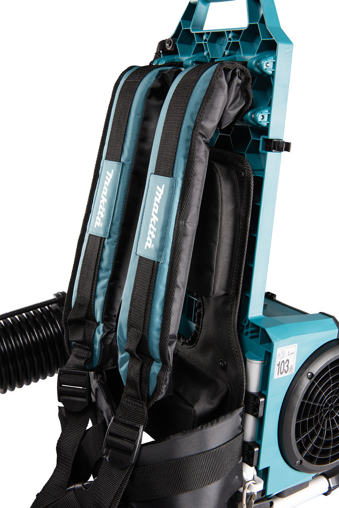 Makita Akku-Rucksackgebläse – individuell einstellbar & mit Konstantelektronik - UB002C
