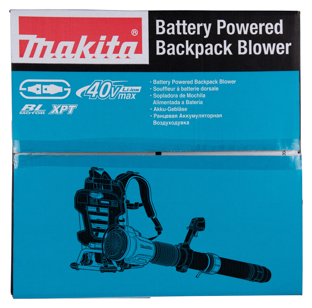 Makita Akku-Rucksackgebläse – ergonomisch einstellbar & mit Boost-Modus - UB004CZ