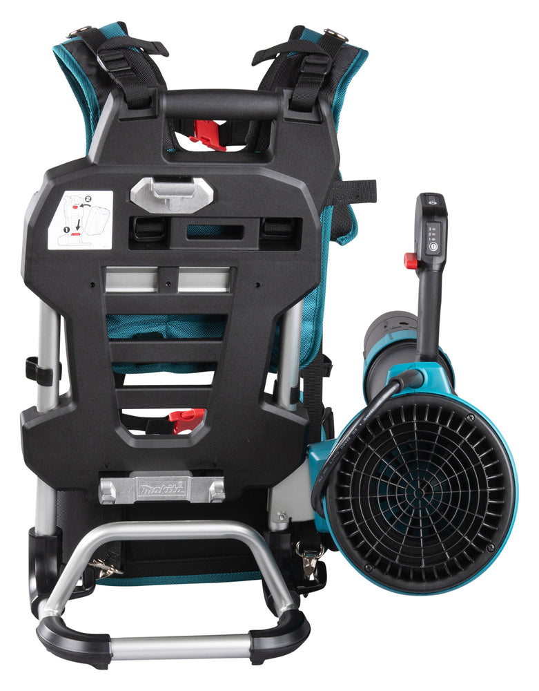 Makita Akku-Rucksackgebläse – ergonomisch einstellbar & mit Boost-Modus - UB004CZ