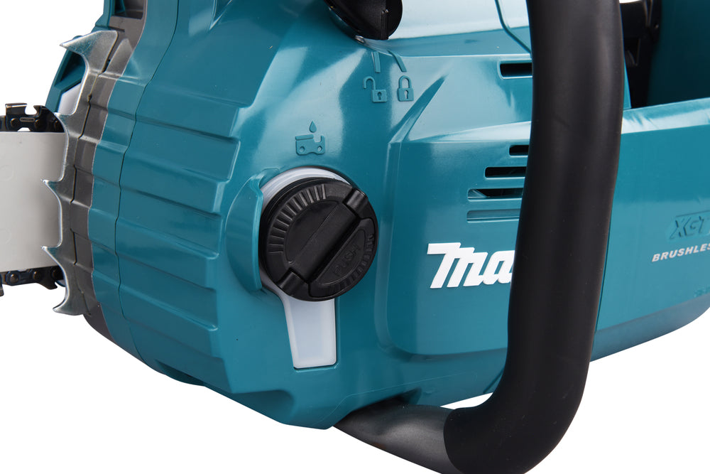 Makita Akku-Kettensäge – mit 80TXL Schnittgarnitur, verliersicheren Muttern & XPT-Schutz - UC011GZ