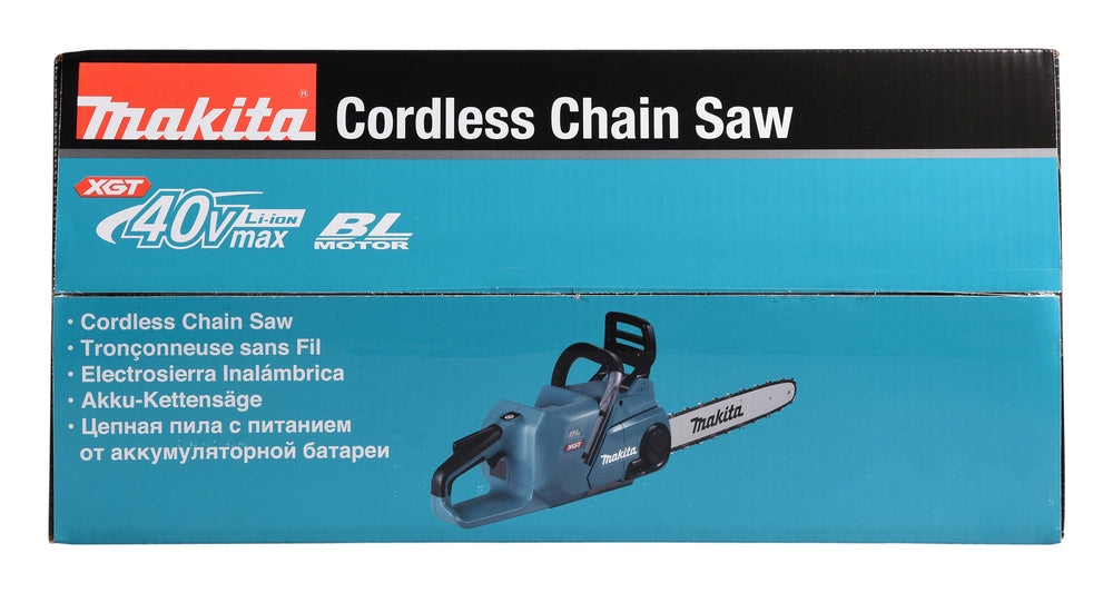 Makita Akku-Kettensäge – Leistung wie 42 cm³ Benziner, 80TXL Schnittgarnitur & XPT-Schutz - UC015GT101