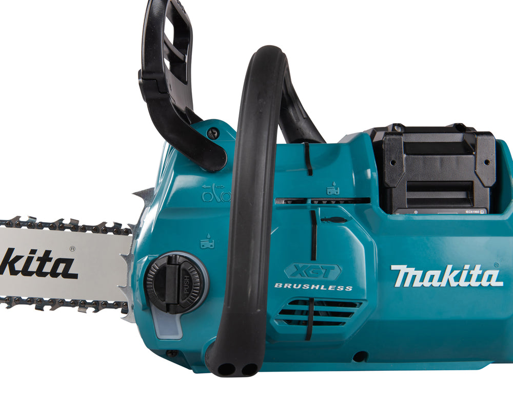 Makita Akku-Kettensäge – kraftvoll, leicht & mit werkzeuglosem Kettenwechsel - UC022GT101