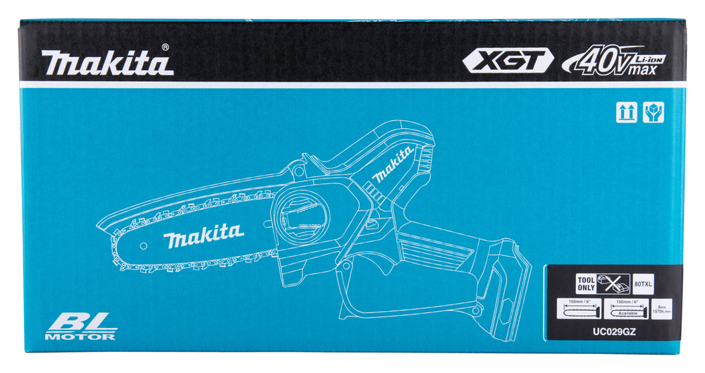 Makita Akku-Astsäge – leicht, ergonomisch & werkzeugloser Kettenwechsel - UC029GZ
