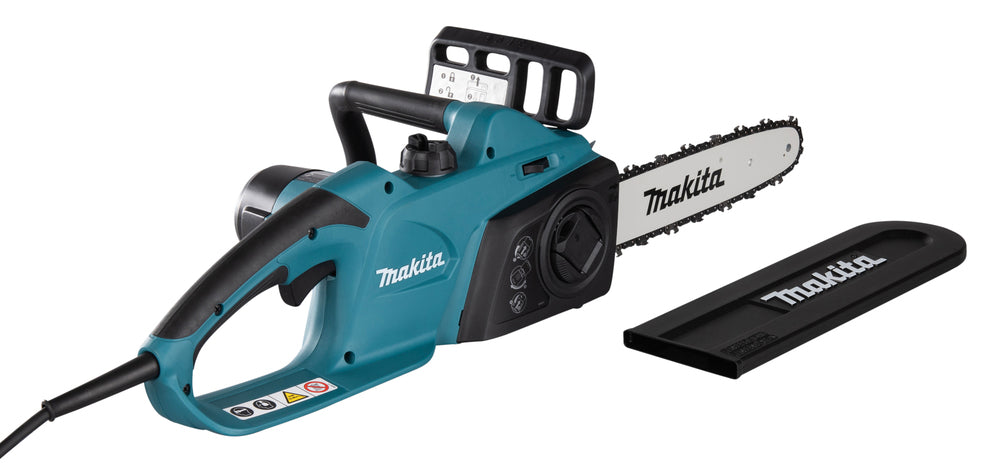 Makita Elektro-Kettensäge – 1.800 W, 30 cm Schwert, 14,5 m/s Kettengeschwindigkeit - UC3041A