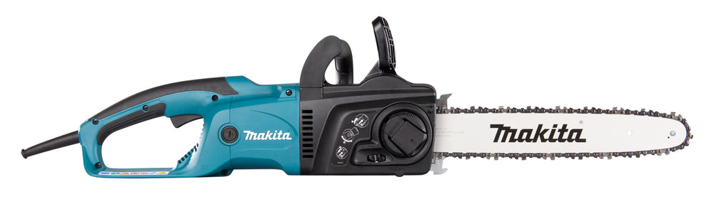 Makita Elektro-Kettensäge – 2.000 W, 35 cm Schwert, 14,5 m/s Kettengeschwindigkeit - UC3551A