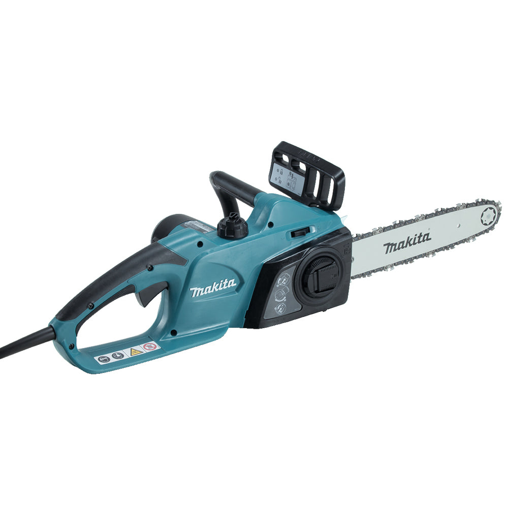 Makita Elektro-Kettensäge – 1.800 W, 40 cm Schwert, 14,5 m/s Kettengeschwindigkeit - UC4041A