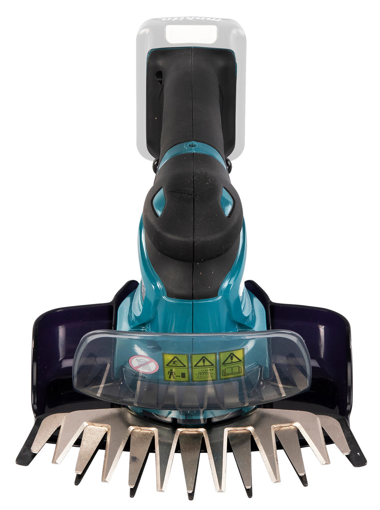 Makita Akku-Gras-/Strauchschere – handlich, rostfreies Scherblatt & 2-in-1-Funktion - UM600DZX
