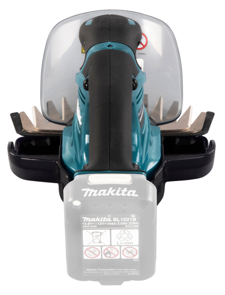 Makita Akku-Gras-/Strauchschere – handlich, rostfreies Scherblatt & 2-in-1-Funktion - UM600DZX