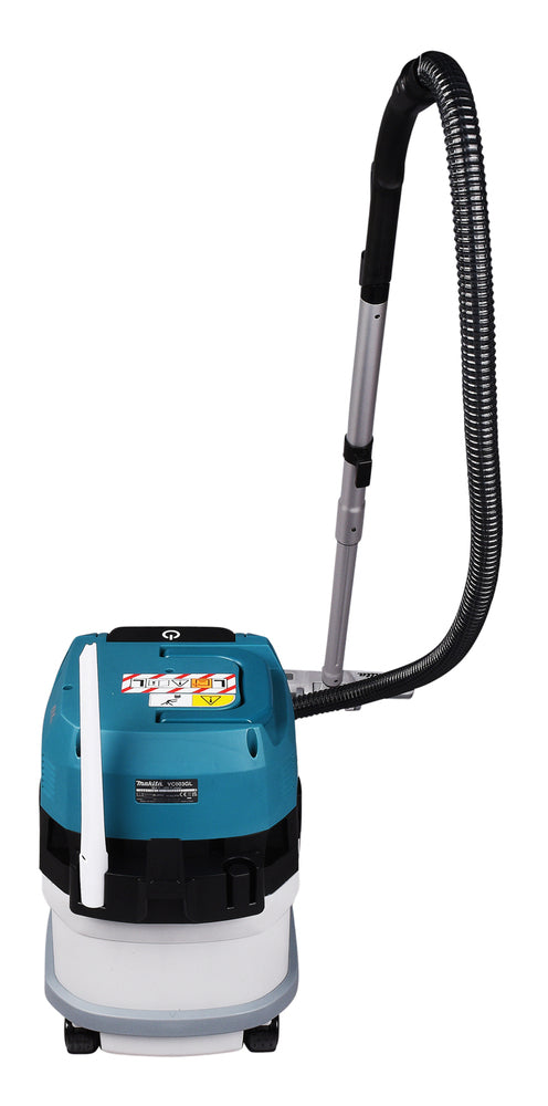 Makita Akku-Staubsauger Staubklasse L – 2 Akku-Steckplätze & Nass-/Trockenbetrieb - VC003GLZ