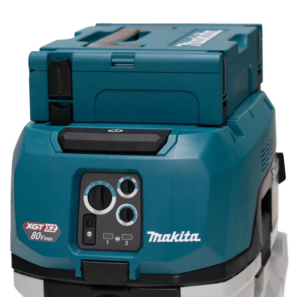 Makita Akku-Staubsauger Staubklasse M – mit AWS, Automatik-Filterreinigung & Sicherheitsfeatures - VC006GMZ01