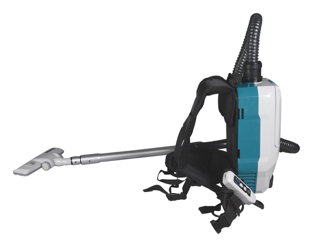 Makita Akku-Rucksackstaubsauger – 2L Behälter, HEPA-Filter & 4-stufige Saugkraft - VC008GZ