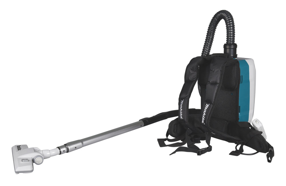 Makita Akku-Rucksackstaubsauger – 2L Behälter, HEPA-Filter & 4-stufige Saugkraft - VC008GZ