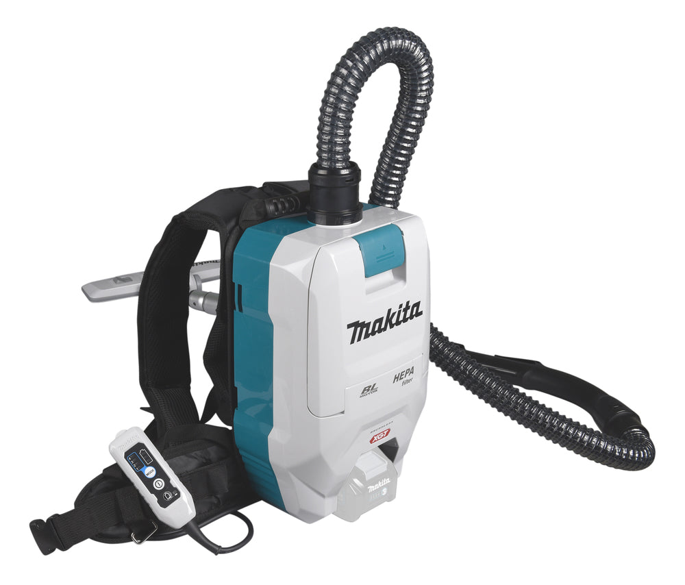 Makita Akku-Rucksackstaubsauger – 2L Behälter, HEPA-Filter & 4-stufige Saugkraft - VC008GZ