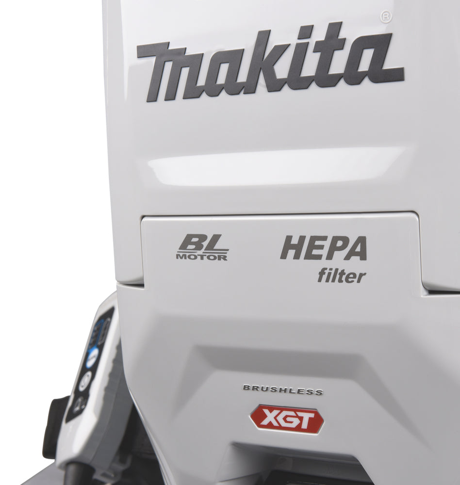 Makita Akku-Rucksackstaubsauger – 2L Behälter, HEPA-Filter & 4-stufige Saugkraft - VC008GZ