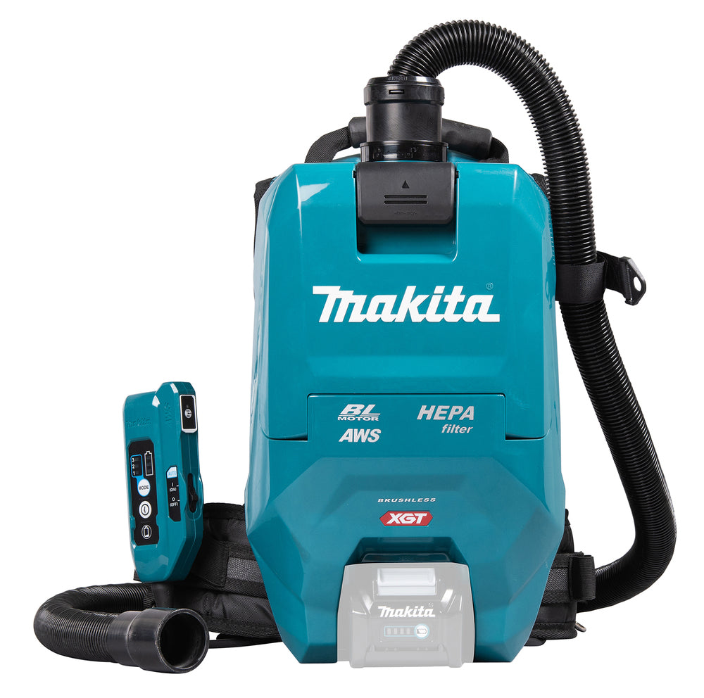 Makita Akku-Rucksackstaubsauger 40V – mit AWS, HEPA-Filter & bürstenlosem Motor - VC009GZ01