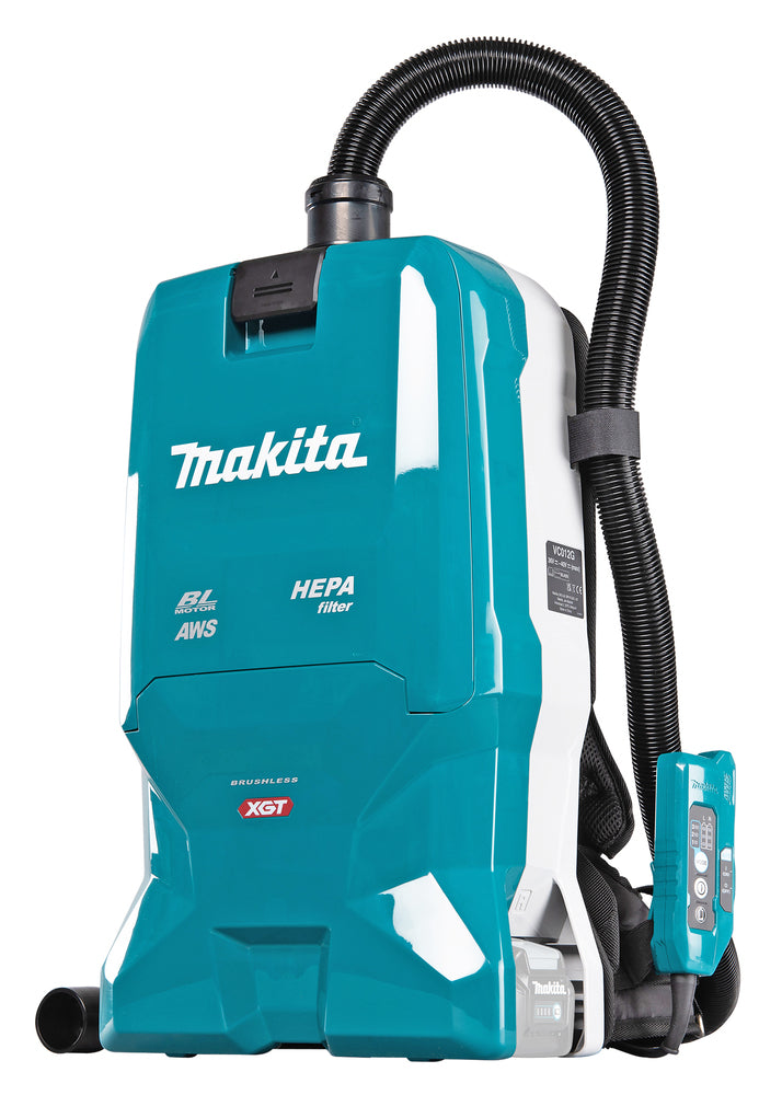 Makita Akku-Rucksackstaubsauger 40V – mit AWS, HEPA-Filter & Memory-Saugkraft - VC012GZ01