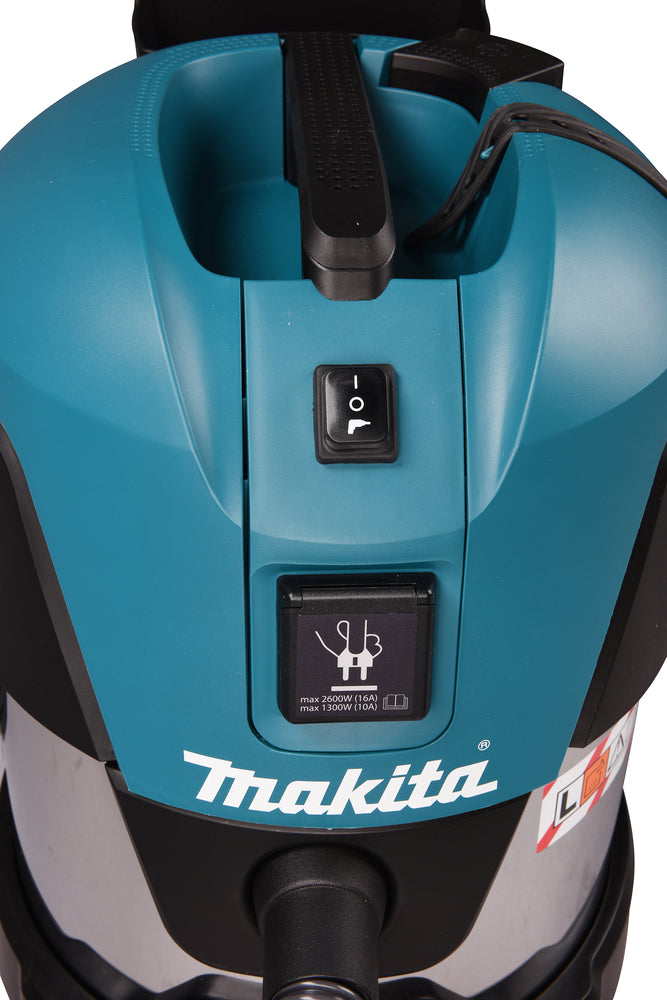 Makita Nass- und Trockensauger Staubklasse L – 20L Edelstahlbehälter & Push-Clean-System - VC2012L