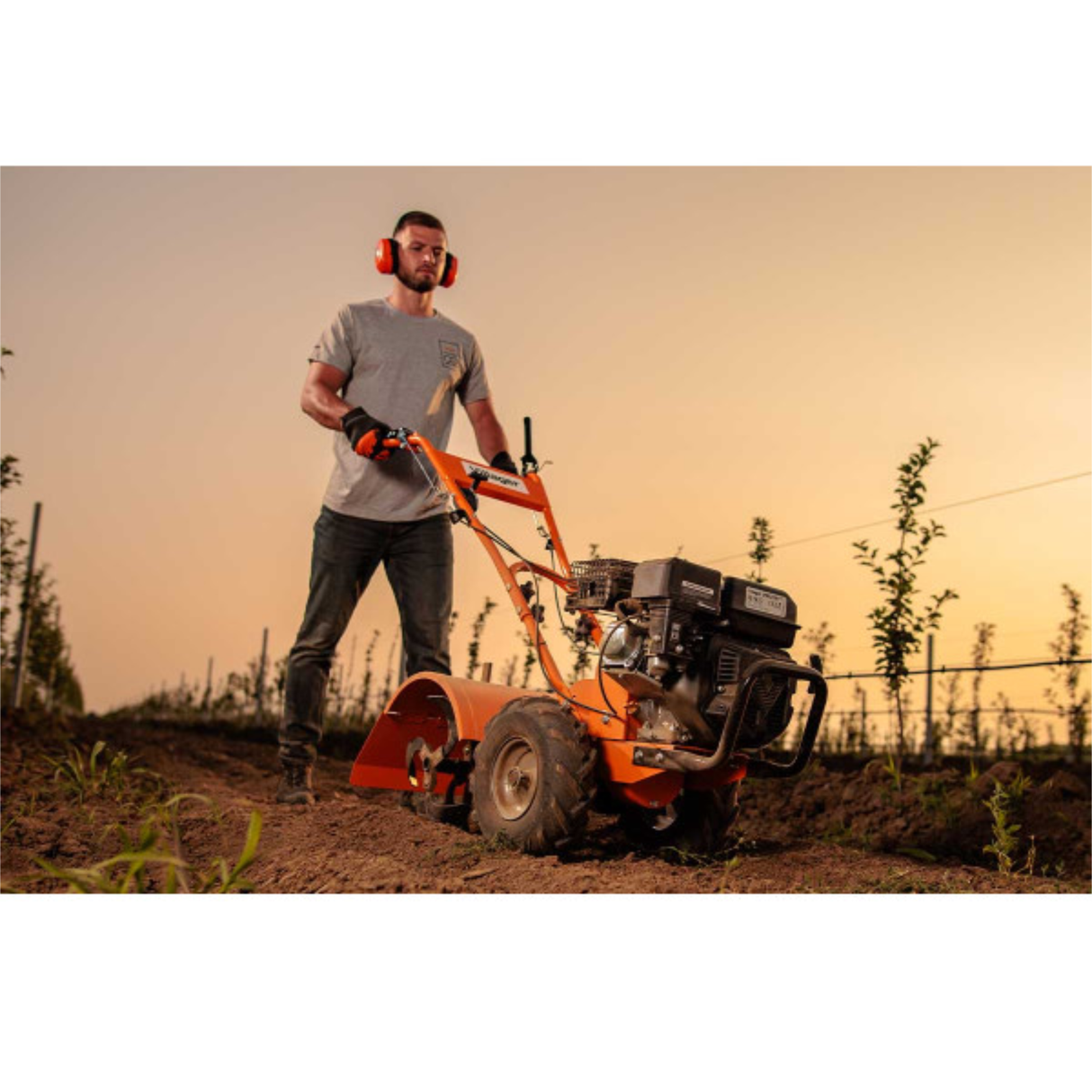 Villager VTB 4811 VC Benzin-Bodenfräse, 212 cm³, 48 cm Arbeitsbreite - VI-086619