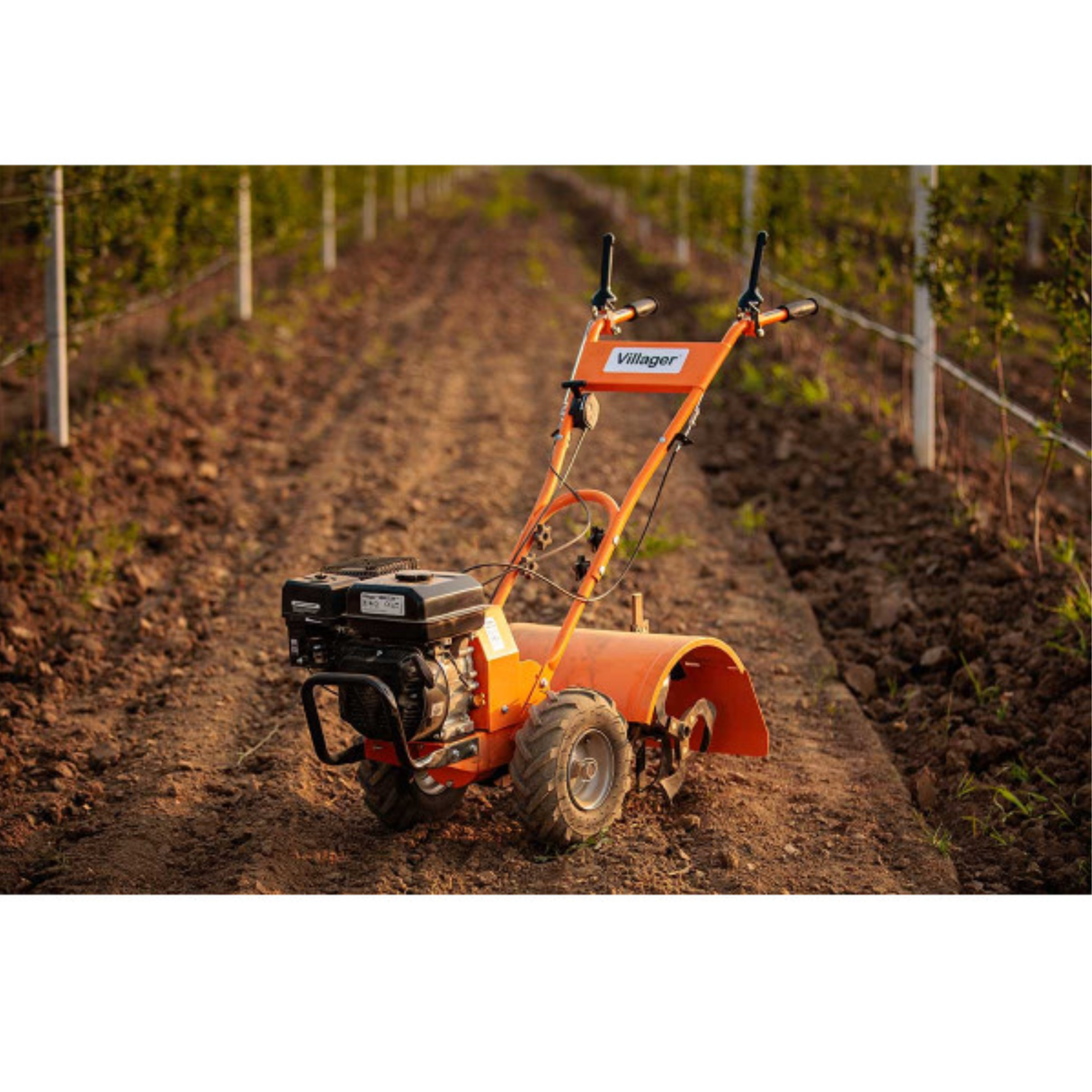 Villager VTB 4811 VC Benzin-Bodenfräse, 212 cm³, 48 cm Arbeitsbreite - VI-086619