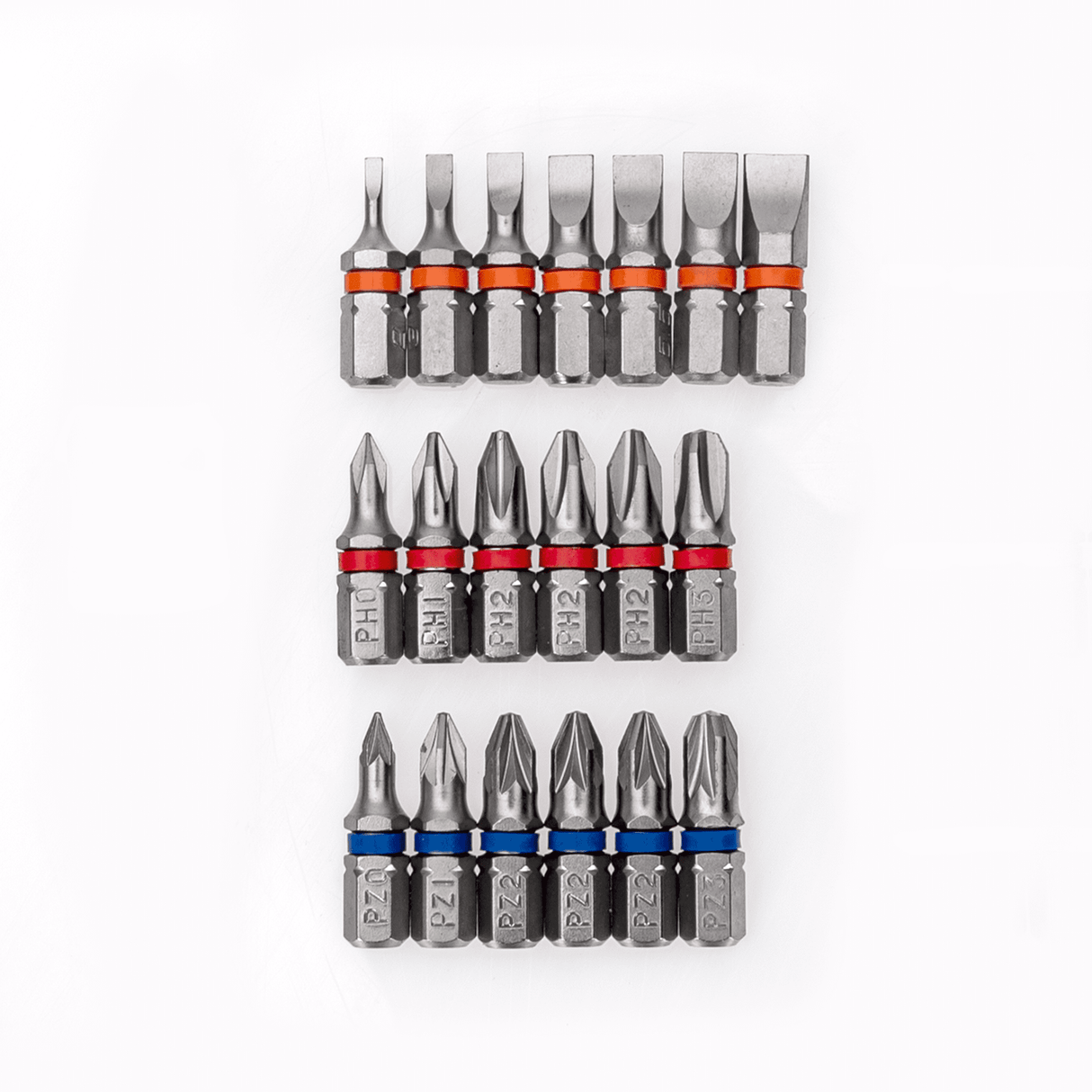VITO Bit Sortiment - 33 Teile - magnetischer Bithalter und Adapter - VIB33
