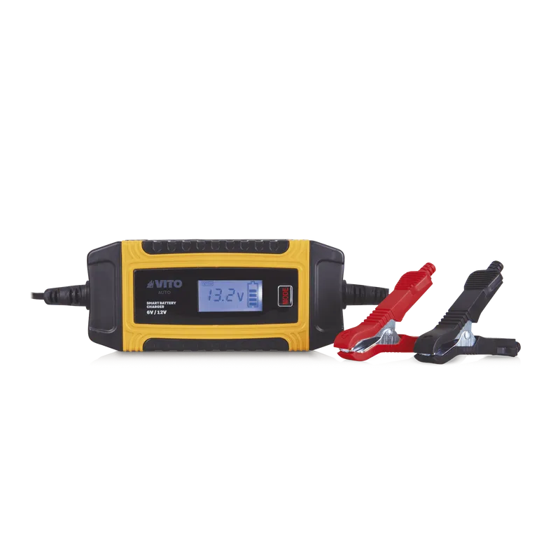 VITO intelligentes Batterieladegerät 6V/12 V - 70W Leistung - 2A - VICBI612