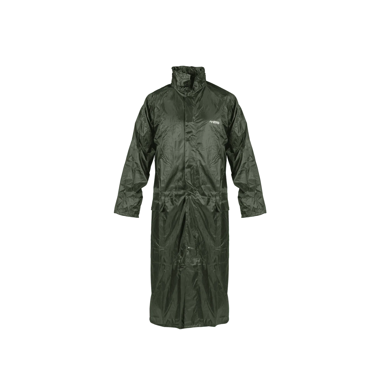 VITO Nylon Mackintosh, Regenmantel mit Kapuze, Regenjacke, Regenponcho M bis XXL - VICN