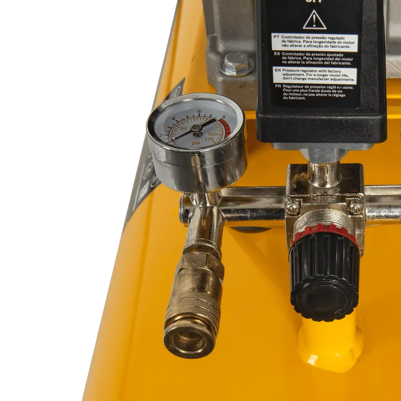 VITO 100 Liter Kompressor mit Riemenantrieb 100 L - 8 bar (12 max) / 2,5 PS