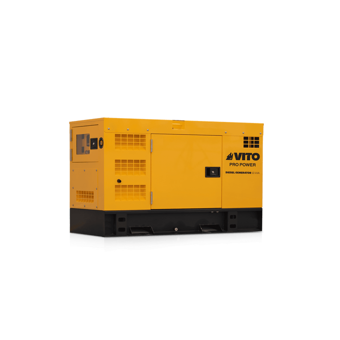 VITO Silent dreiphasiger Diesel-Generator 10 kVA - 53dB LpA Diesel /