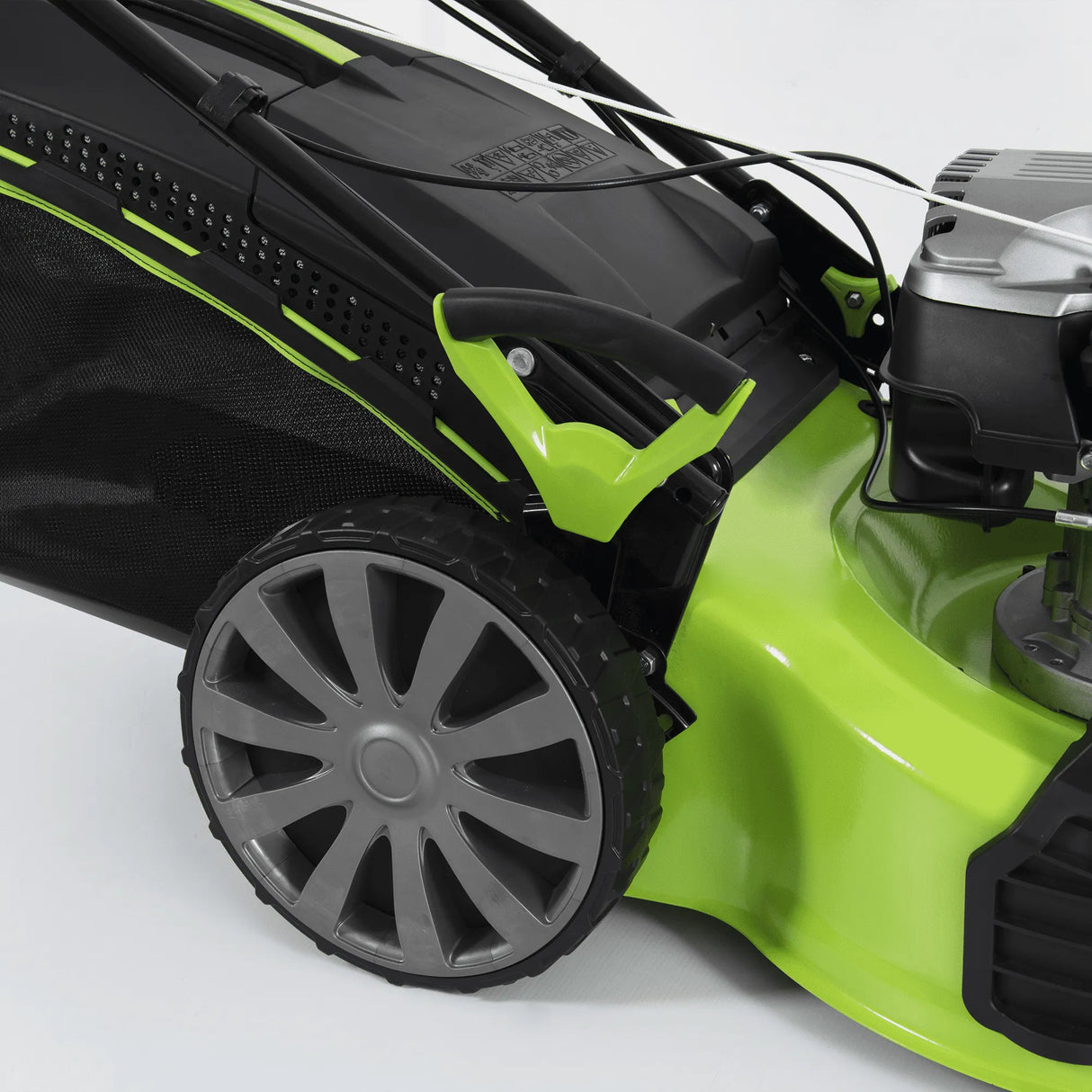 VITO Benzin Rasenmäher mit Antrieb - Test 1.5 Oberklasse Rasenmäher, Nass- & Trockenschnitt - 6,5PS