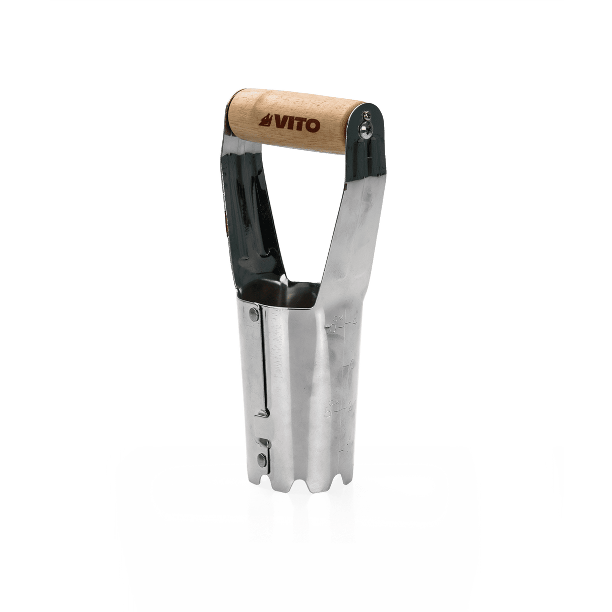 VITO Garden - Blumenzwiebelpflanzer aus Edelstahl - Pflanzhilfe - Blumenzwiebelsetzer - VIPB