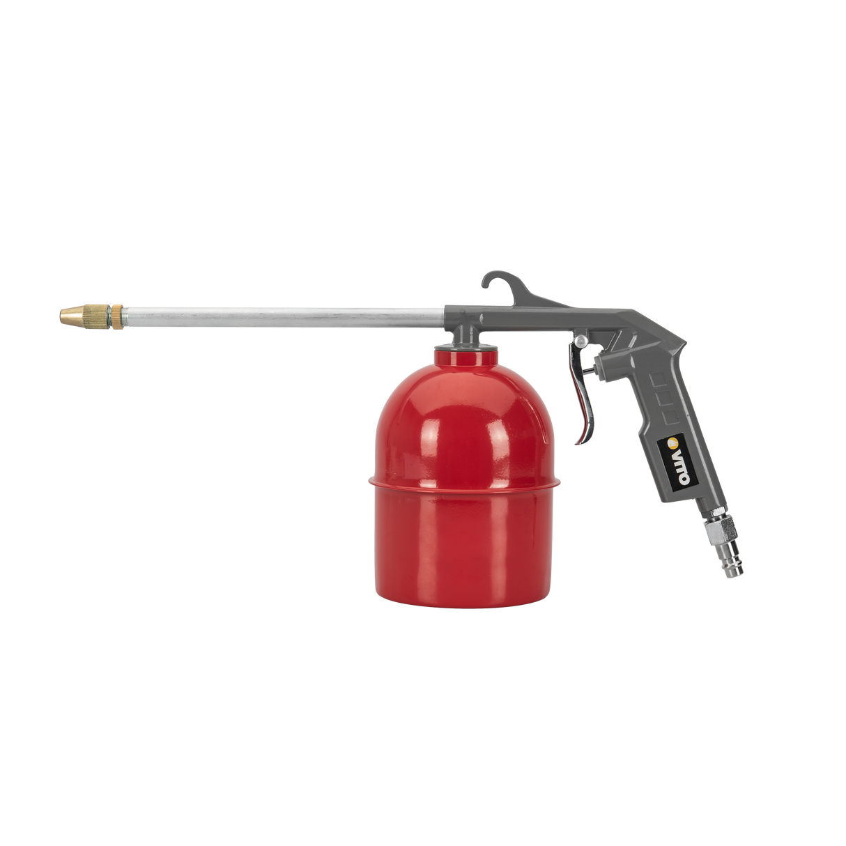 VITO Druckluft Sprühpistole mit Saugbecher 1000 ml - Reinigungspistole Waschpistole Spritzpistole - VIPLV