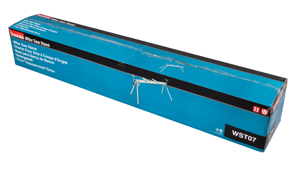 Makita Untergestell mit Auflagen | stabil mit verstellbarem Fuß & Transportrollen - DEAWST07