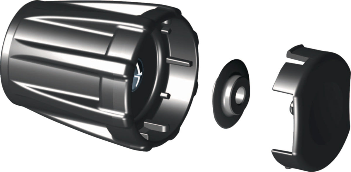 TECWERK Rohrabschneider 3-35 mm für Cu, Alu, VA und dünnwandige Stahlrohre – mit NOGA-Entgrater