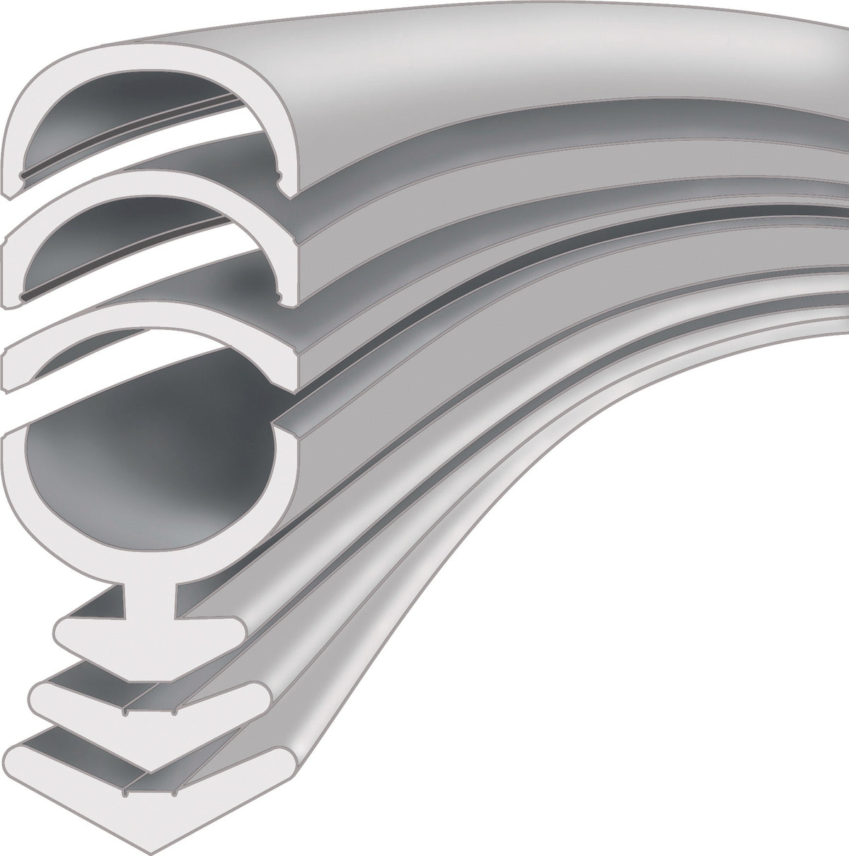 ELLEN Renovierungsdichtung Universal Plus 5 m x 8 mm TPE zum Einziehen – Türdichtung