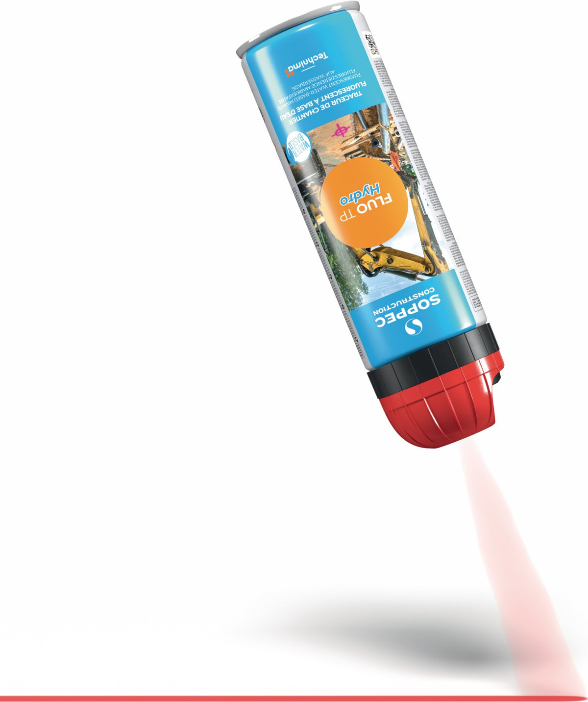 SOPPEC Baustellenmarkierspray Fluo TP Hydro neongelb 500 ml