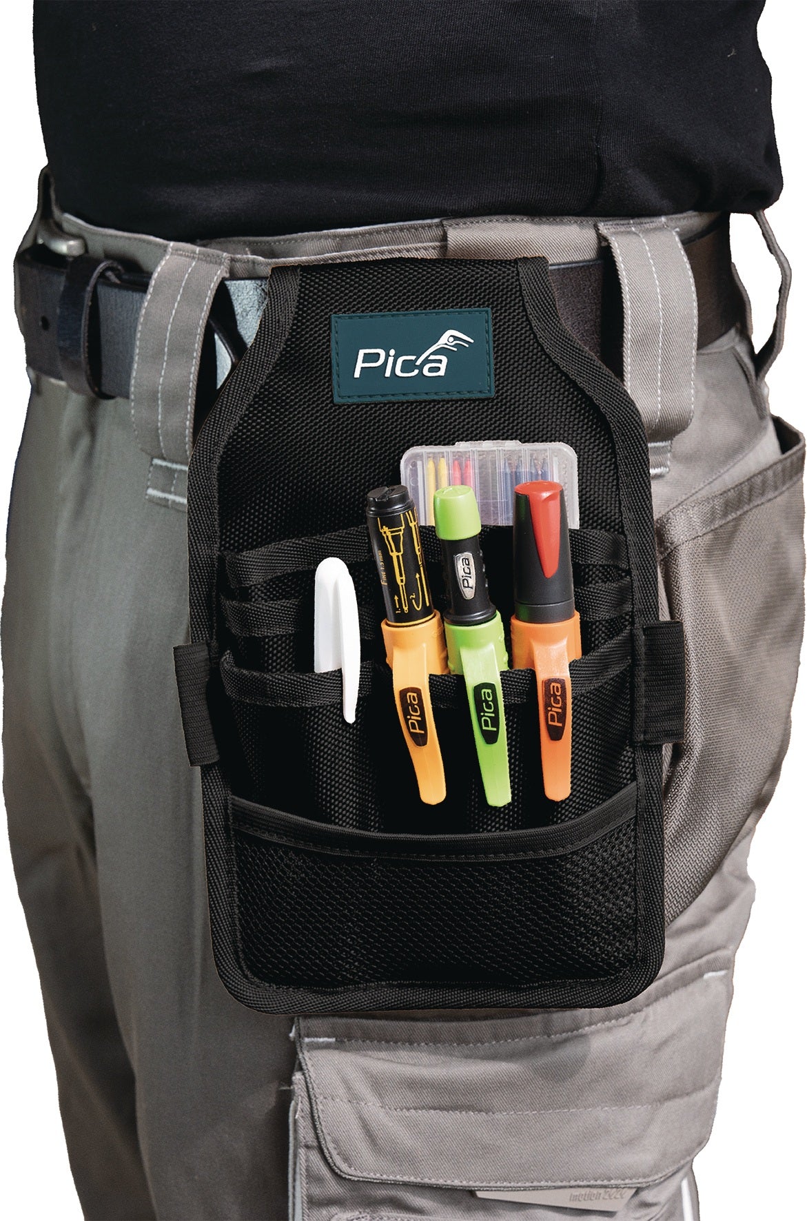 PICA Master-Belt Werkzeug-Set Gürteltasche 5-teilig – Markierwerkzeuge immer griffbereit