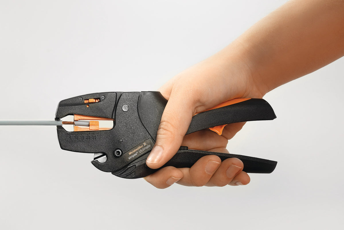 Automatikabisolierzange Stripax® Ultimate 190 mm von WEIDMÜLLER – für 0,25–6 mm²