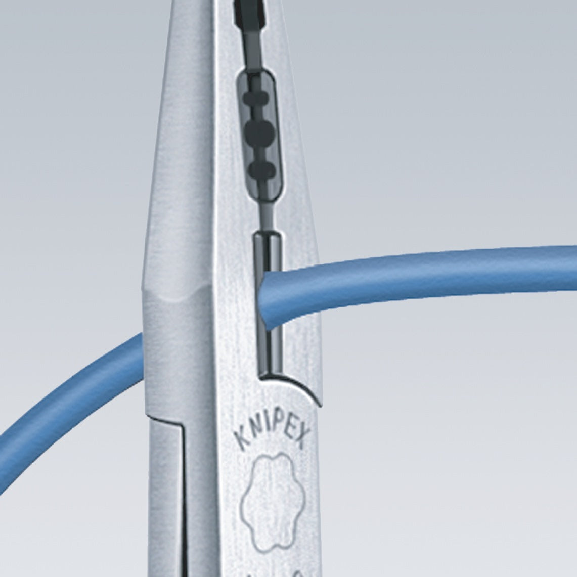 KNIPEX Verdrahtungszange 160 mm – Crimp-, Greif- und Biegezange für 0,5–2,5 mm²
