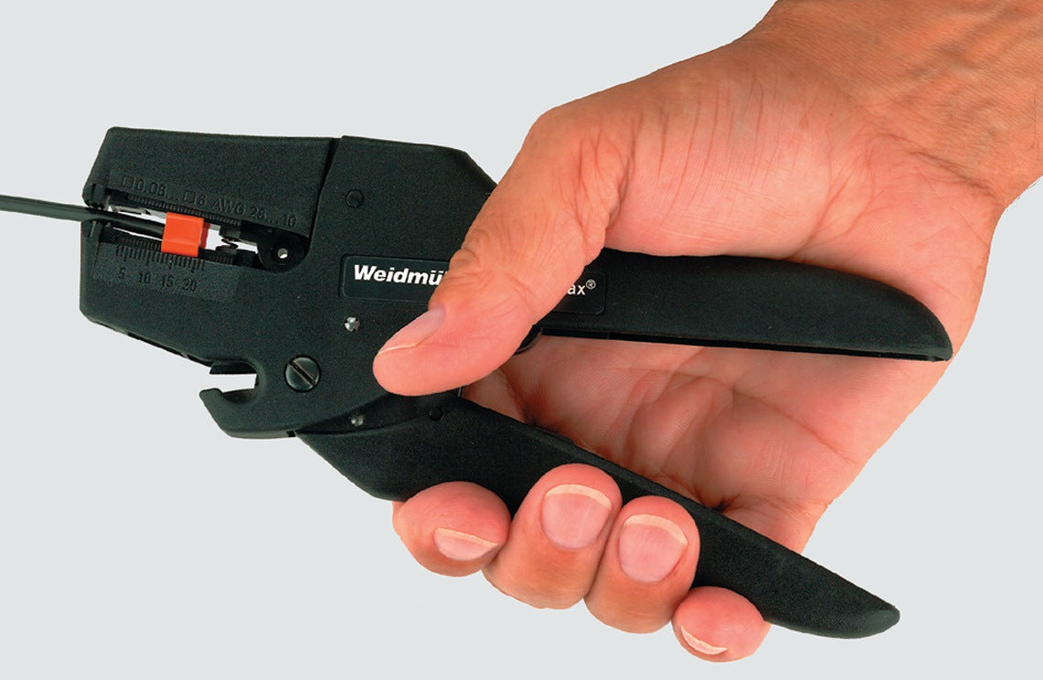 Automatikabisolierzange Stripax® Ultimate 190 mm von WEIDMÜLLER – für 0,25–6 mm²